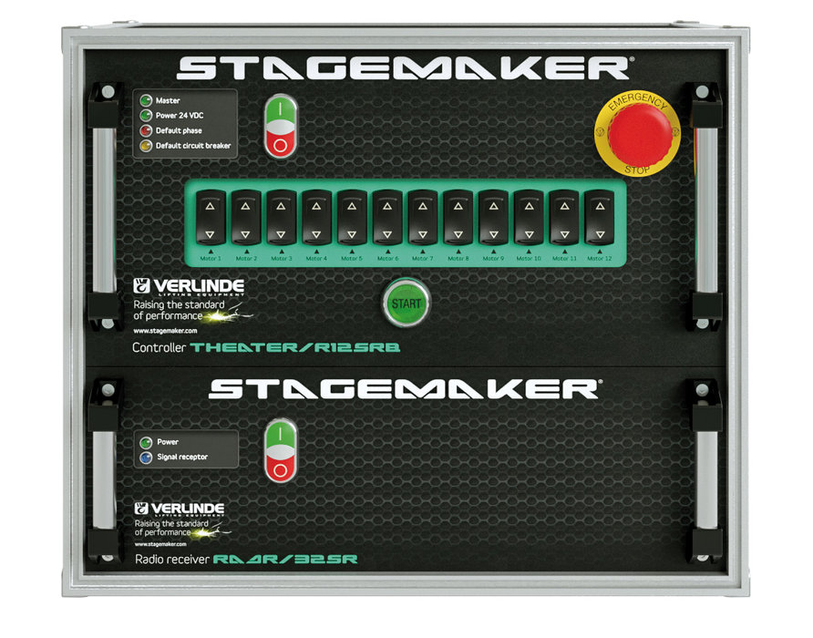 Neue Steuergeräte STAGEMAKER ECO, RIGGER und THEATER für den STAGEMAKER SR